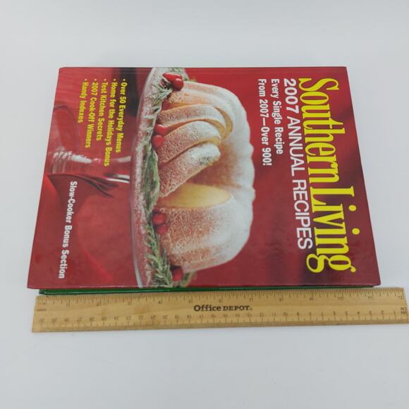 Southern Living 2007 Annual Recipes Cookbook Hardcover Slow-cooker section - Picture 4 of 16
